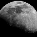 Composite image of a gibbous moon from https://commons.wikimedia.org/wiki/File:Gibbous_Moon.jpg